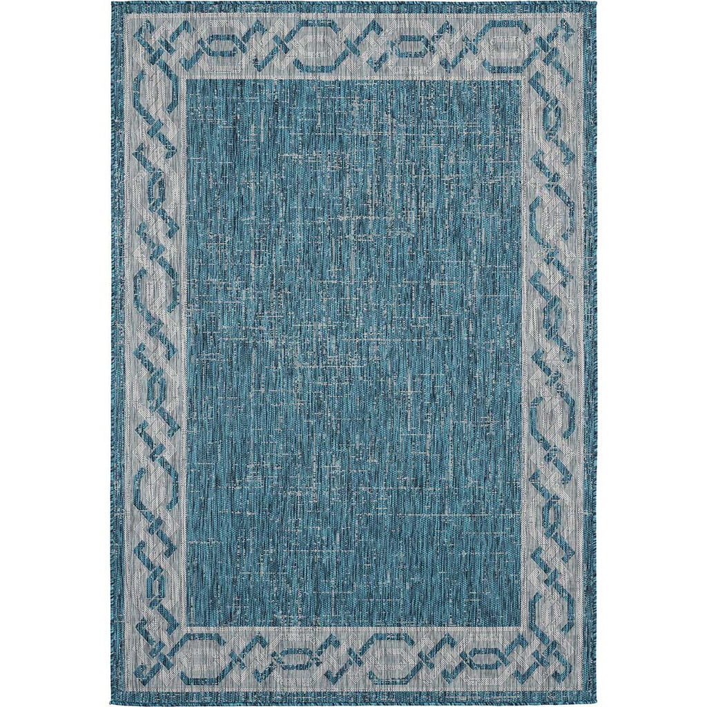 Charlotte Aqua Rug - 5 x 8 - OUT OF STOCK UNTIL 09/14/2026