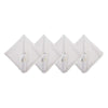 Elegant Egret Napkins - Set of 4