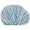 Coral Fan Navy Indoor/Outdoor Rug - 2 x 3 - OUT OF STOCK UNTIL 08/19/2026