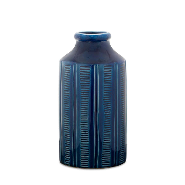 Lagoon Blue Vase - Small