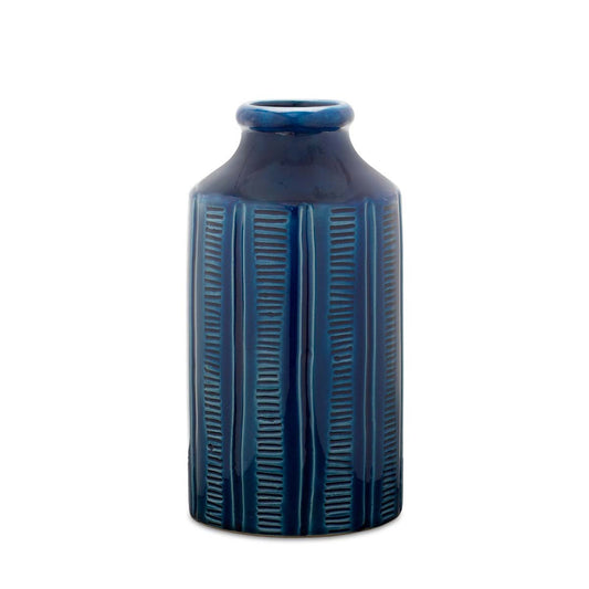 Lagoon Blue Vase - Small