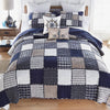 Seaside Patches Quilt Bed Set - Queen