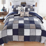 Seaside Patches Quilt Bed Set - Queen