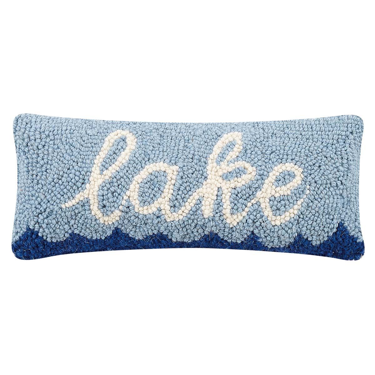 Lake Mirage Hooked Pillow - OUT OF STOCK UNTIL 10/08/2026