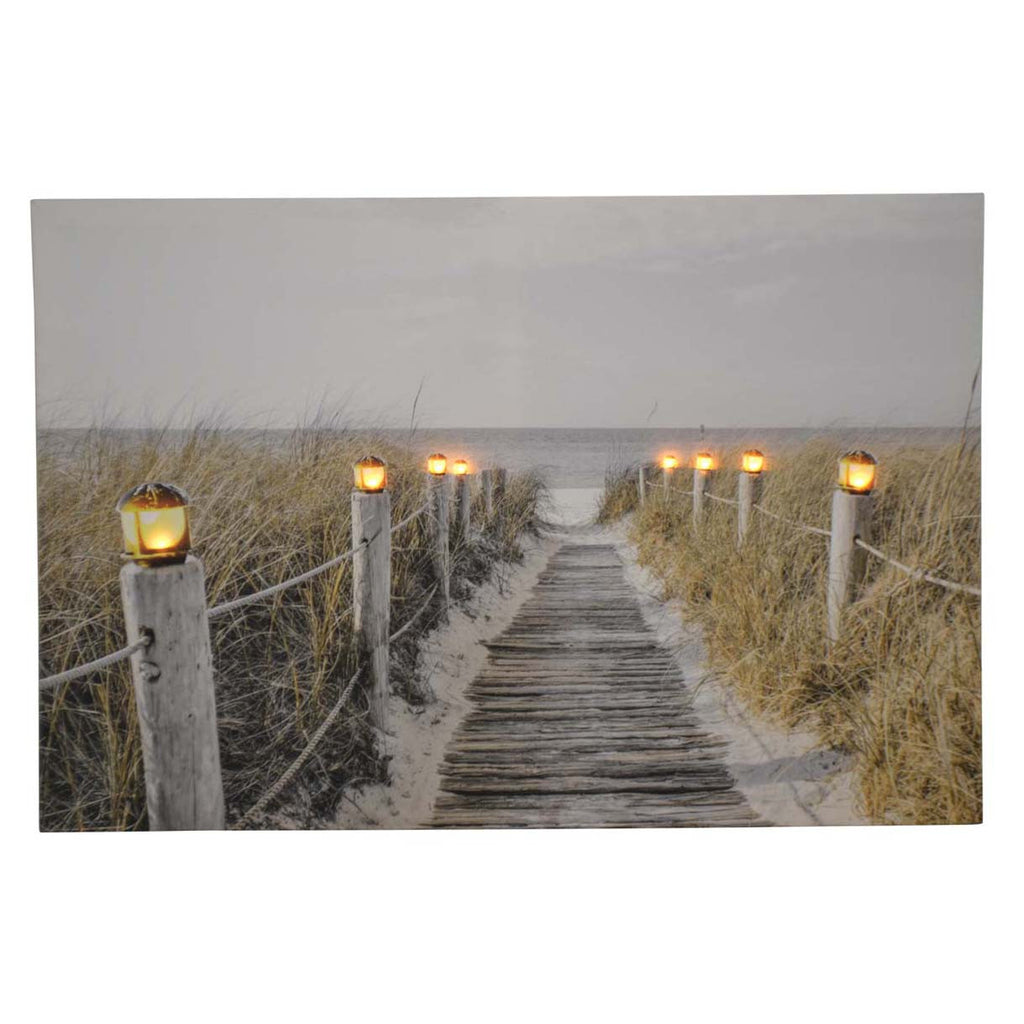 Oceans Path Light Up Wall Art