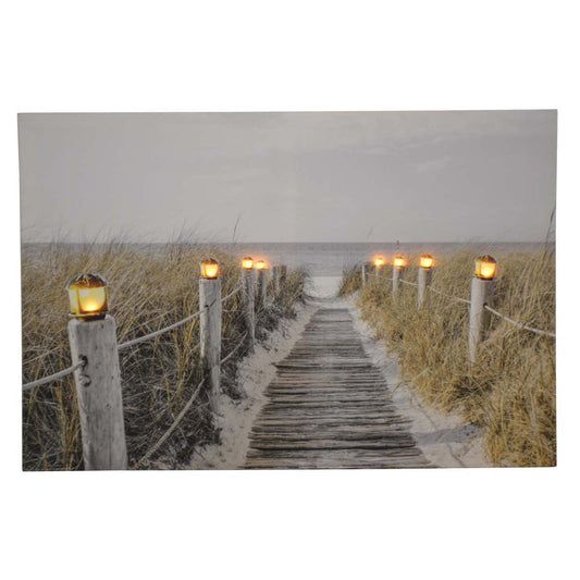 Oceans Path Light Up Wall Art