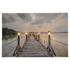 Lakeside Dock Light Up Wall Art