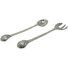 Pewter Seashell Serving Spoon Set