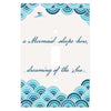 Dreams Of The Sea Single Switch Plate