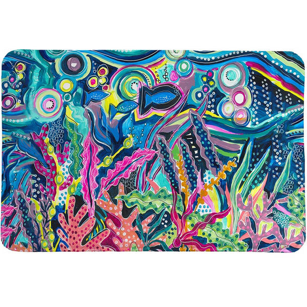 Ocean Fiesta Memory Foam Rug