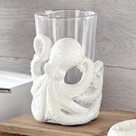 White Octopus Cup Holder
