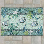 Beach Mosaic Outdoor Rug - 5 x 7