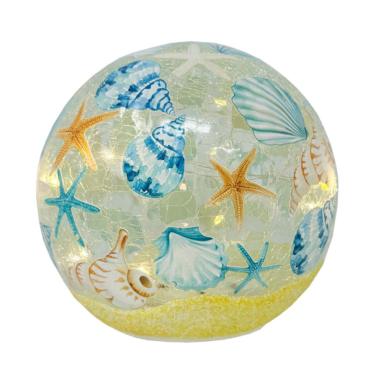 Ocean Vibes LED Glass Globe