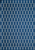 Baja Latticework Navy Rug - 2 x 4