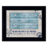 Seaside Puzzle Personalized Framed Paper Print