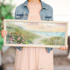 Dune Blossoms Framed Wall Art
