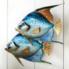 Blue Angelfish Wall Art