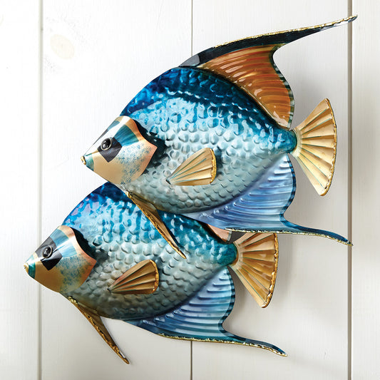Blue Angelfish Wall Art - OUT OF STOCK UNTIL 07/30/2026