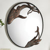 Circling Whales Wall Mirror