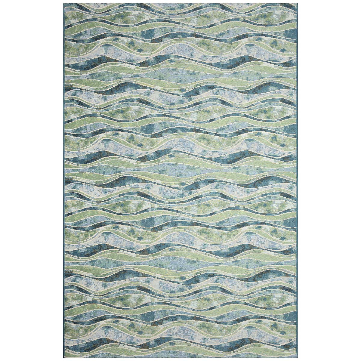 Rolling Tide Indoor/Outdoor Rug - 3 x 5 - OUT OF STOCK UNTIL 08/17/2026