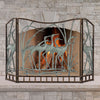 Crane Flock Fireplace Screen - OUT OF STOCK