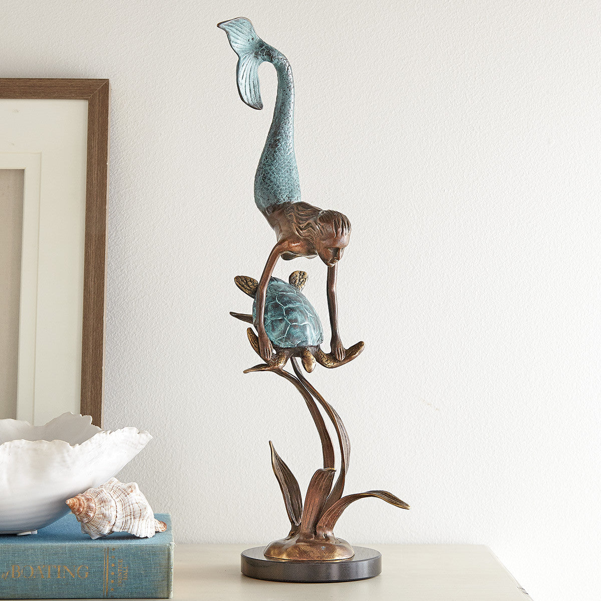 Under the Sea Mermaid Sculpture