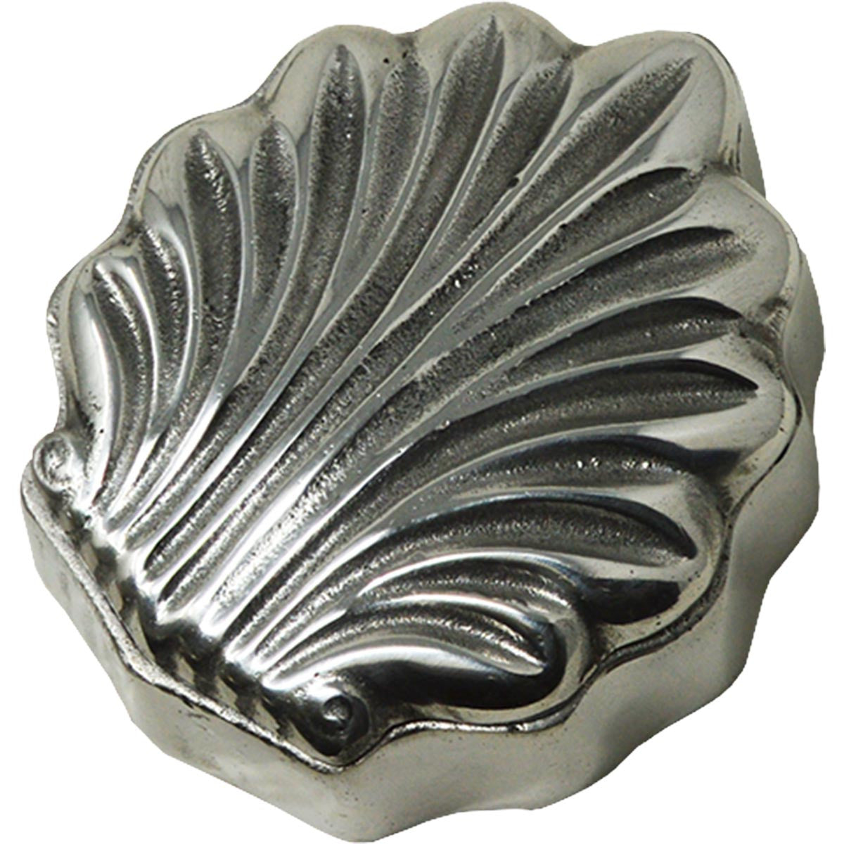 Pewter Seashell Jewelry Box