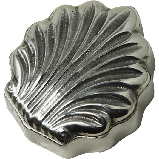Pewter Seashell Jewelry Box