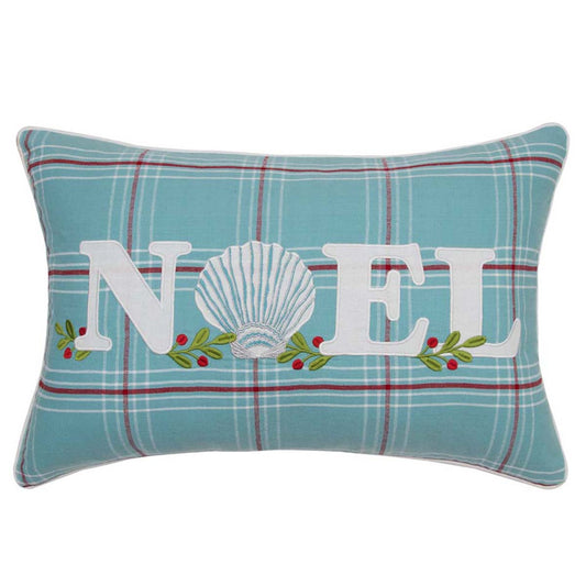 Seaside Holly Pillow - Noel