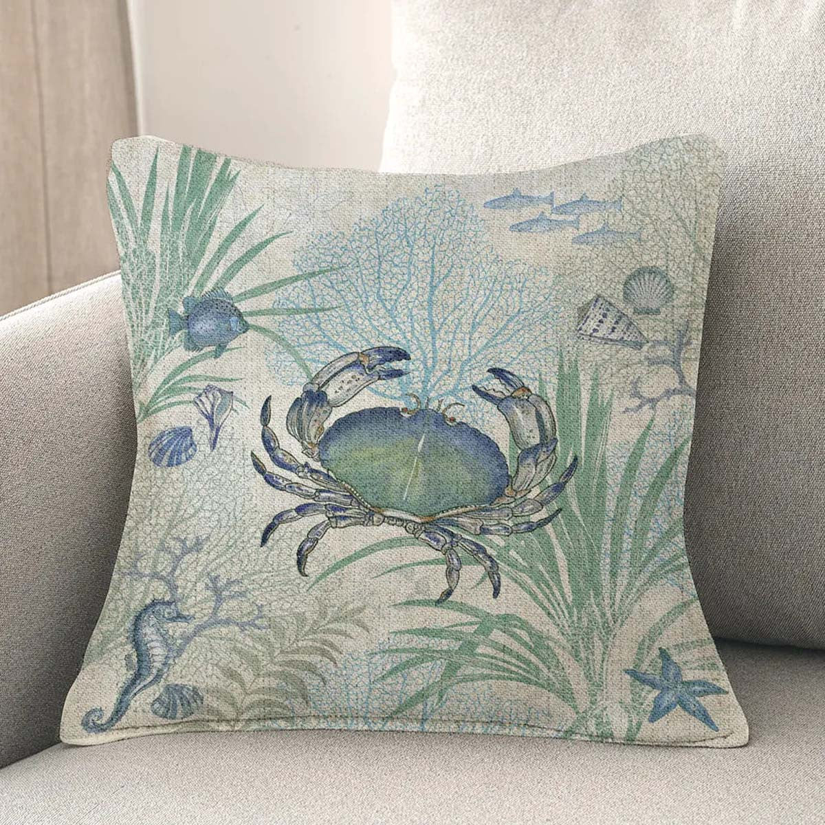 Blue Reef Pillow