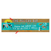 Pelican Bar Personalized Wall Art