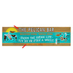 Pelican Bar Personalized Wall Art