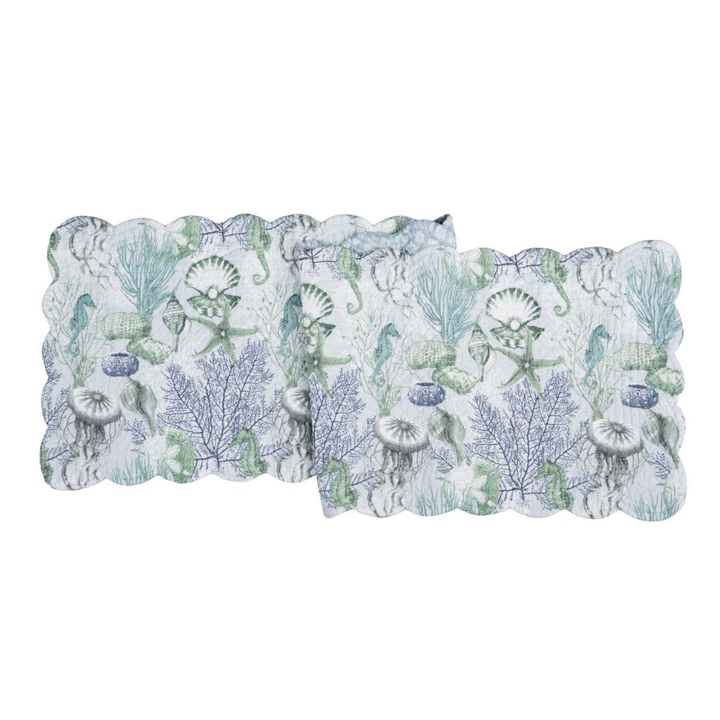 Seascape Coastal Table Runner