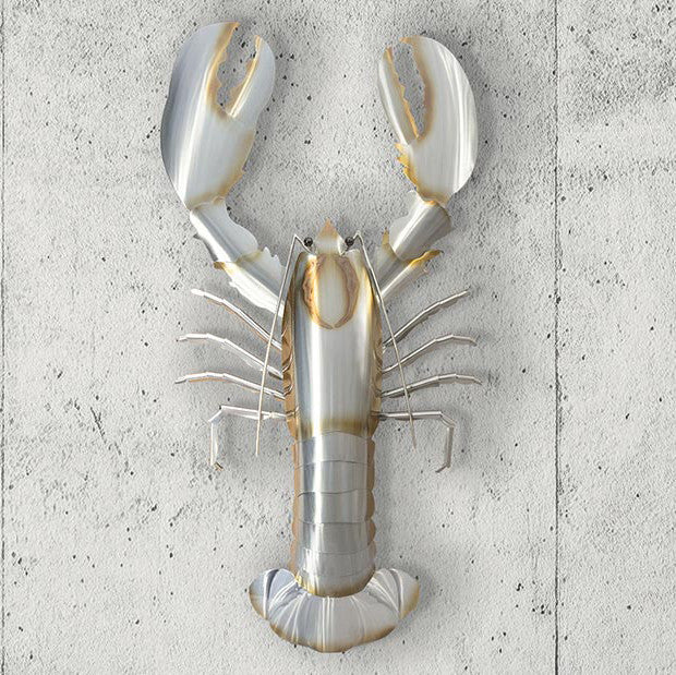 Stainless Steel Lobster Wall Decor