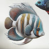 Tropical Fish Wall Art - 16 Inch