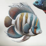 Tropical Fish Wall Art - 16 Inch