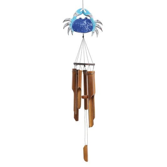 Coastal Crab Bamboo Windchime - SALE