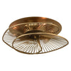 Seascape Gold Flush Mount - 14 Inch