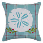 Sand Dollar Seaside Holly Pillow