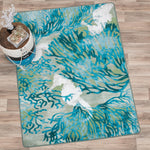 Seahorse & Coral Rug - 8 x 11