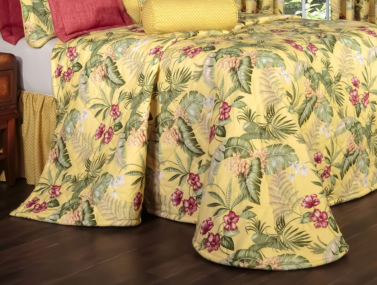 Sunny Island Bedspread - Twin