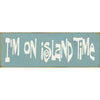 Island Time Wood Sign