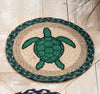 Seven Seas Turtle Braided Trivet - Set of 3