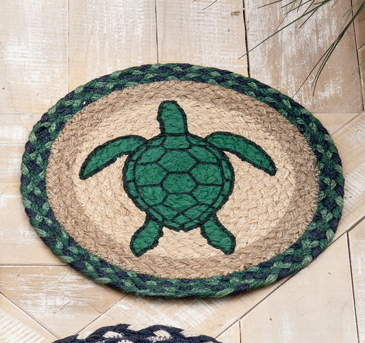 Seven Seas Turtle Braided Trivet - Set of 3
