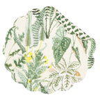 Coastal Flora Round Placemats - Set of 6
