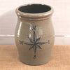 Nautical Compass Utensil Jar