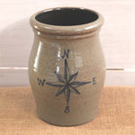Nautical Compass Utensil Jar