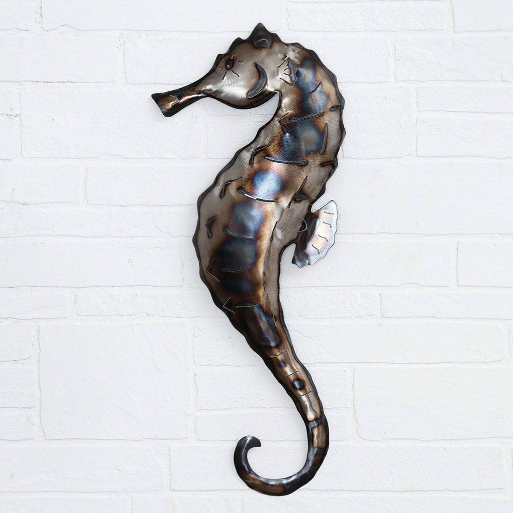 Polished Metal Seahorse - Small