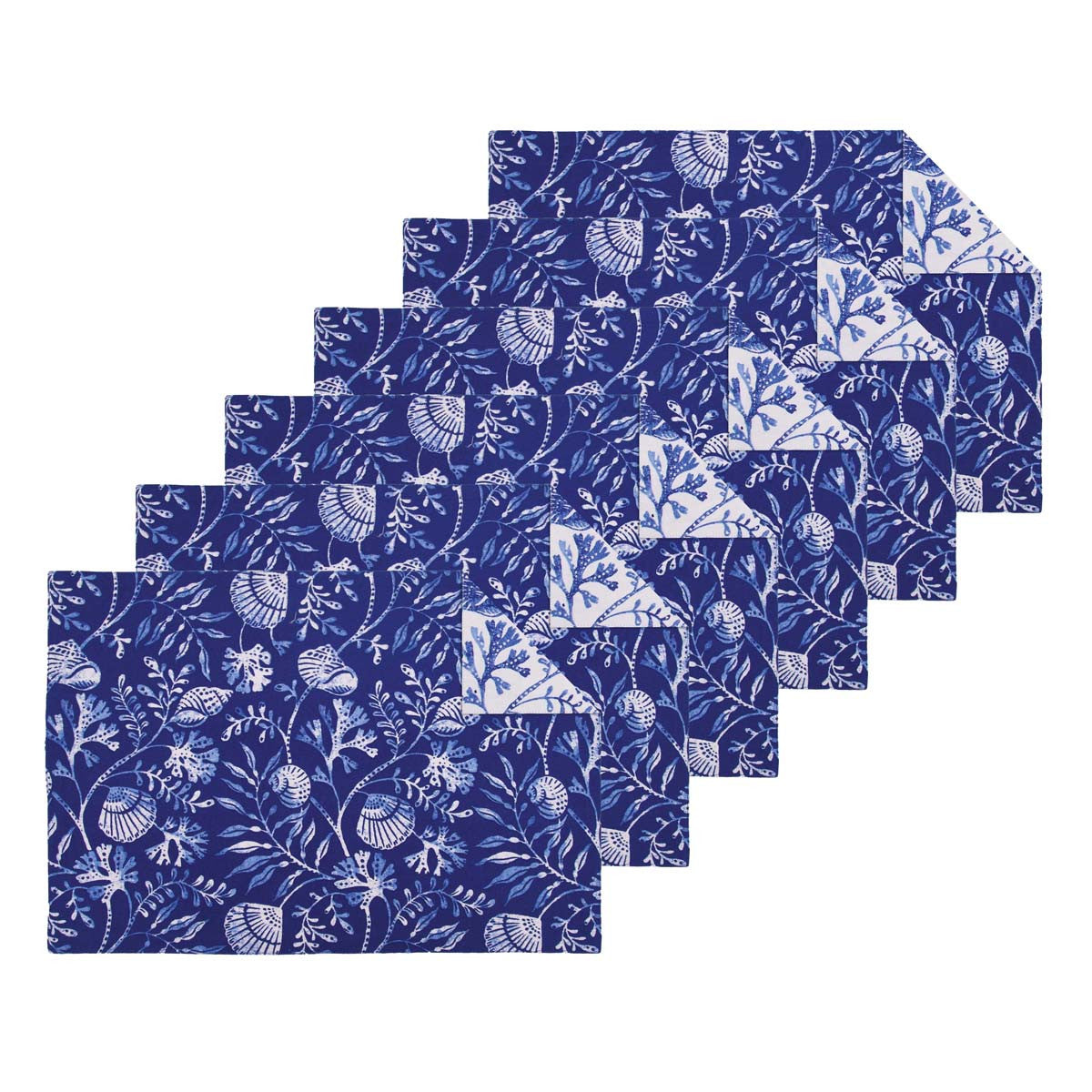 Oceans Blue Placemats - Set of 6