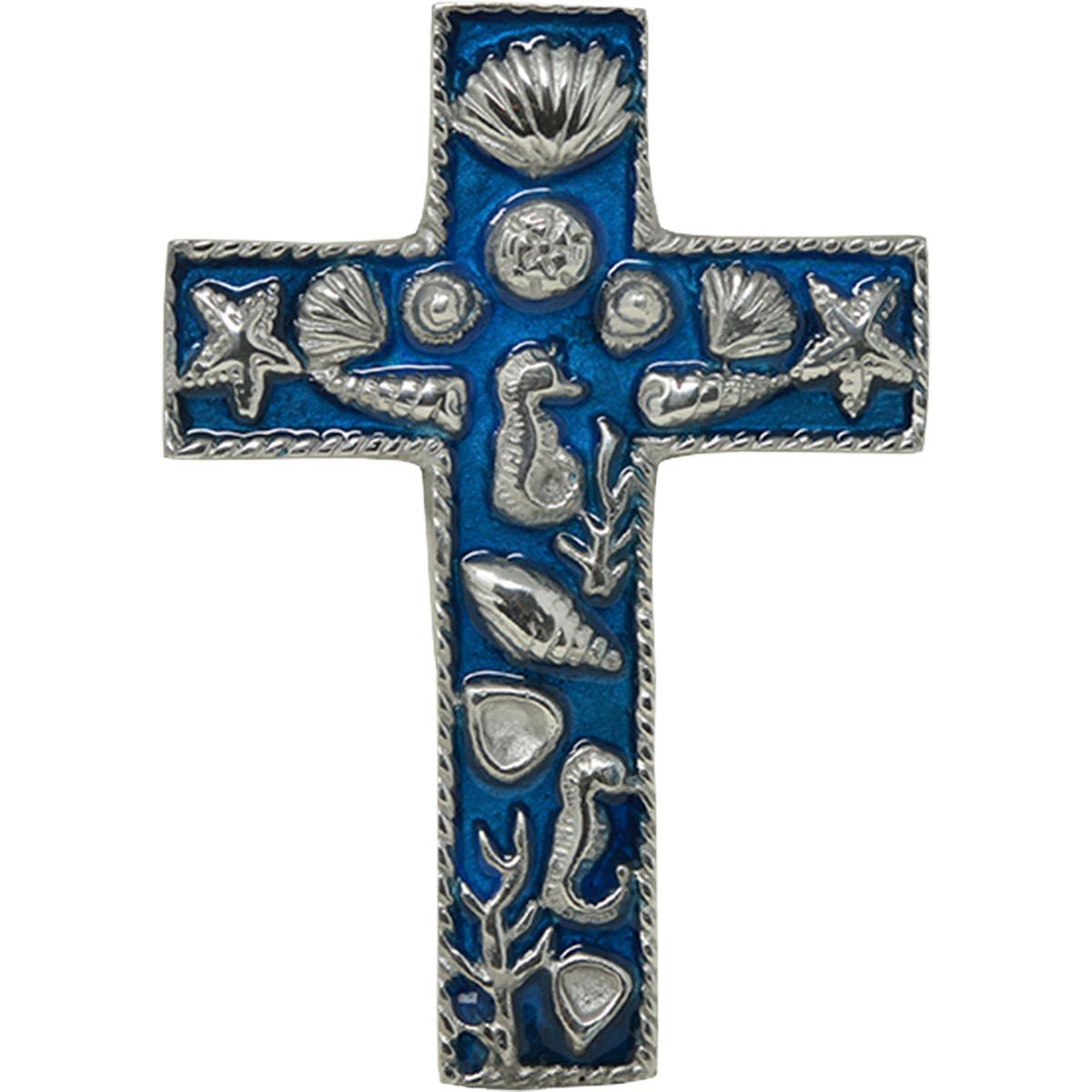 Sea Treasures Wall Cross